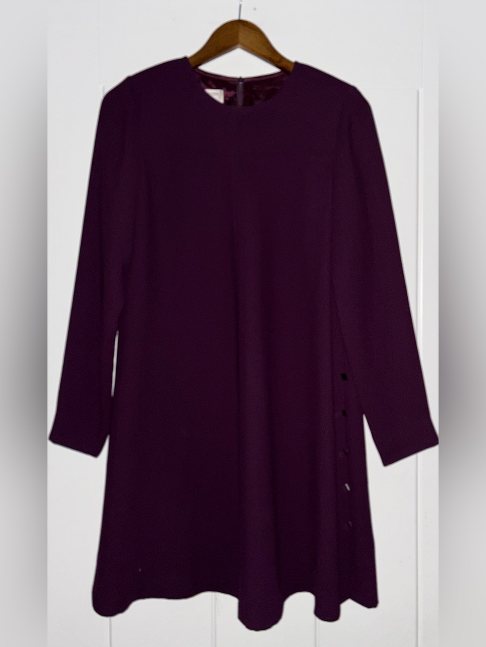 Vintage Jones NY Classic Midi Dress Mature Modest Quiet Luxury Mature Women 4P